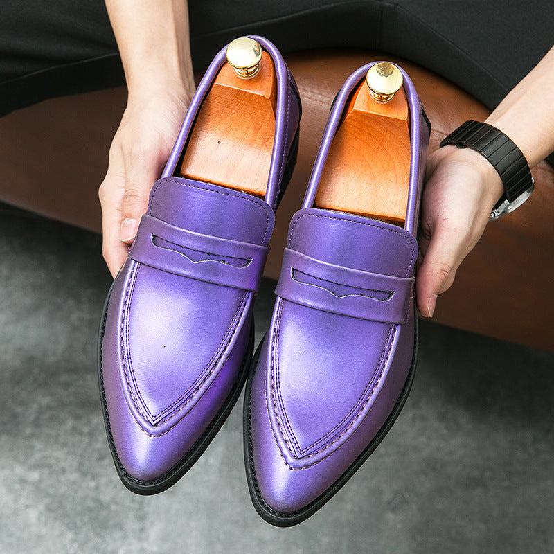 Mocassins Royal Gold - Élégance Luxe à Bout Pointu - Aicha Royal