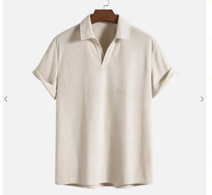 Chemise Homme Été Manches Courtes- Style Casual Élégant & confort Léger Aicha Royale