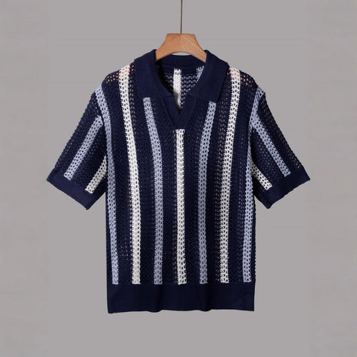 Chemise Homme Été Manches Courtes-Style Casual Élégant & Confort Premium Aicha Royale