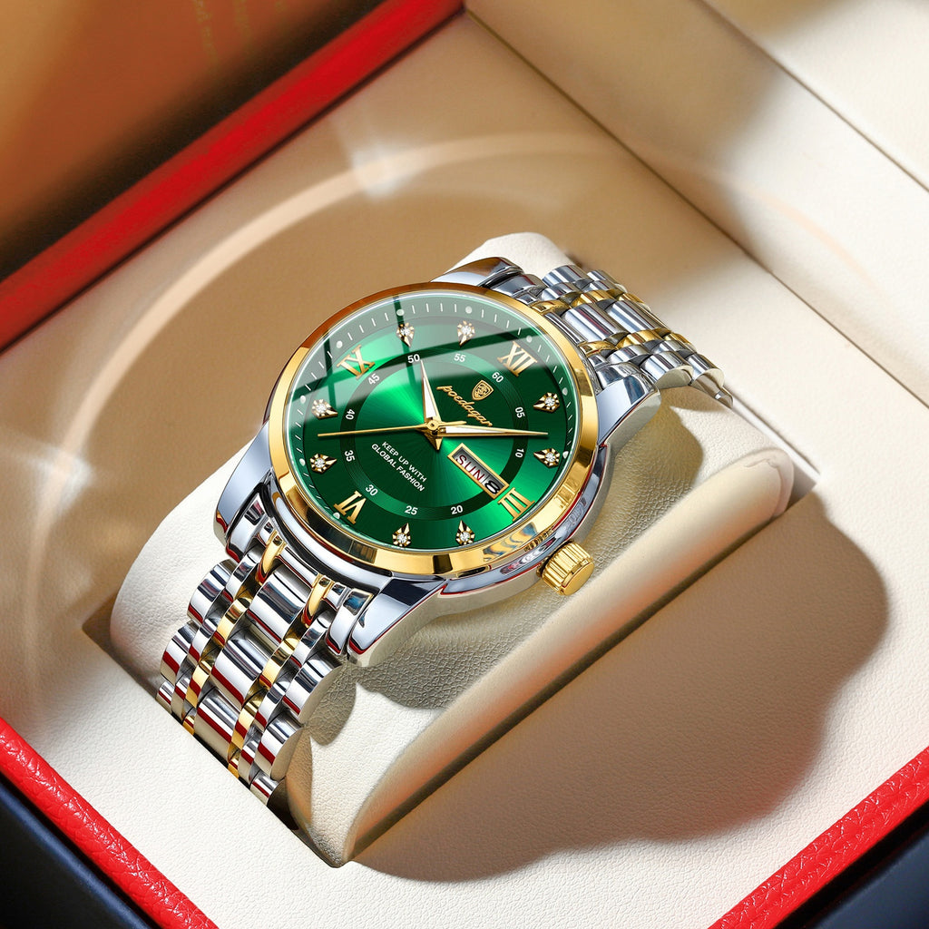 Montre Homme Luxe - Design Élégant & Résistant a L'Eau Aicha Royale