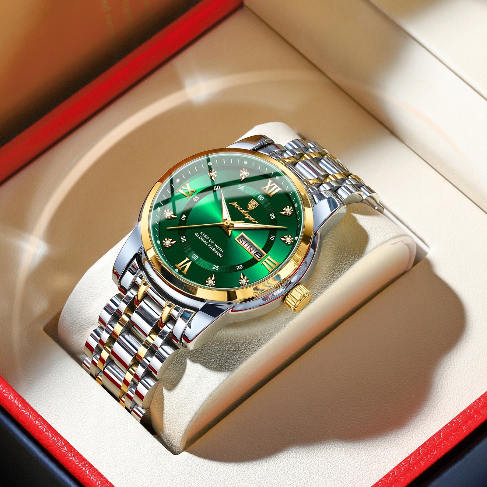 Montre Homme Luxe - Design Élégant & Résistant a L'Eau Aicha Royale