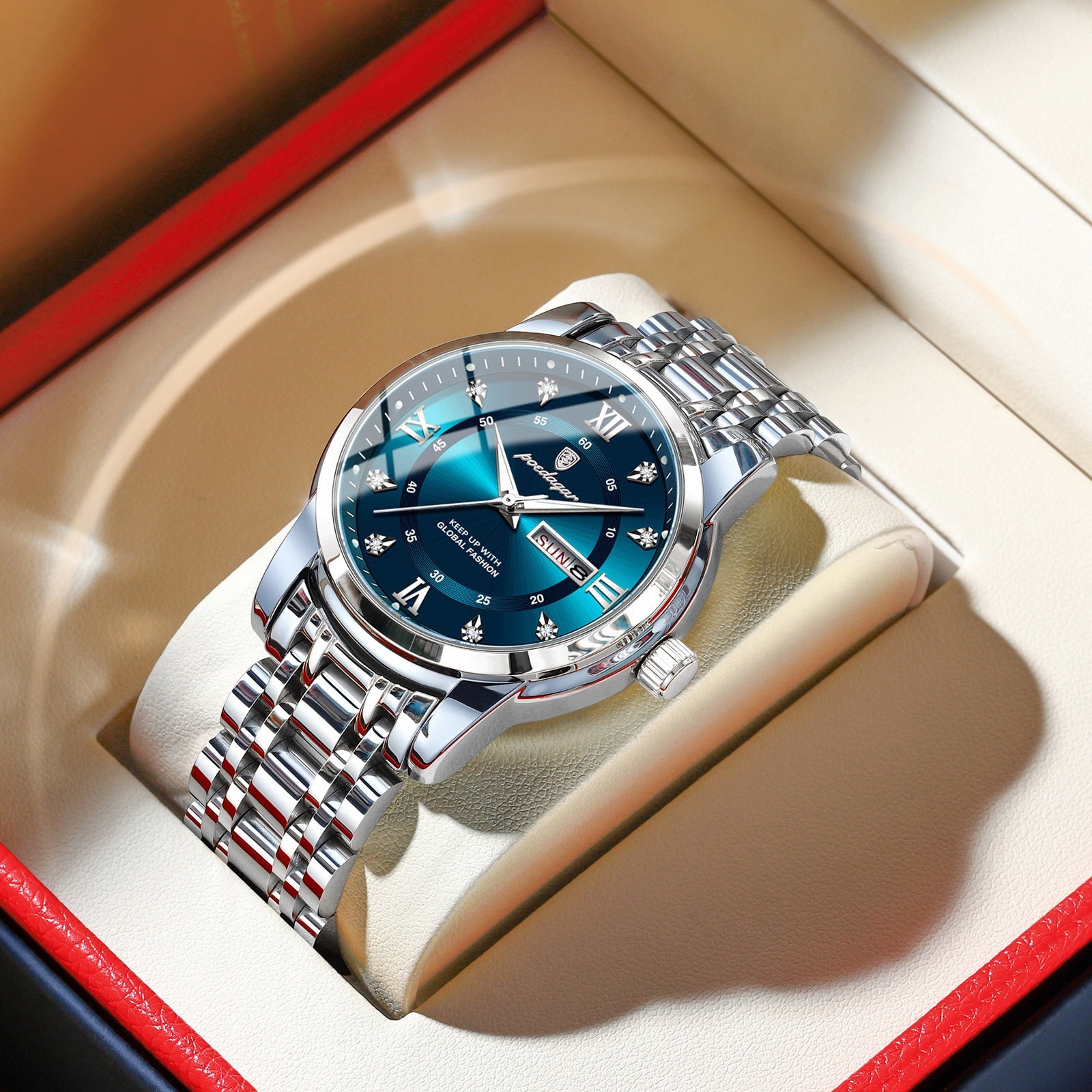 Montre Homme Luxe - Design Élégant & Résistant a L'Eau Aicha Royale