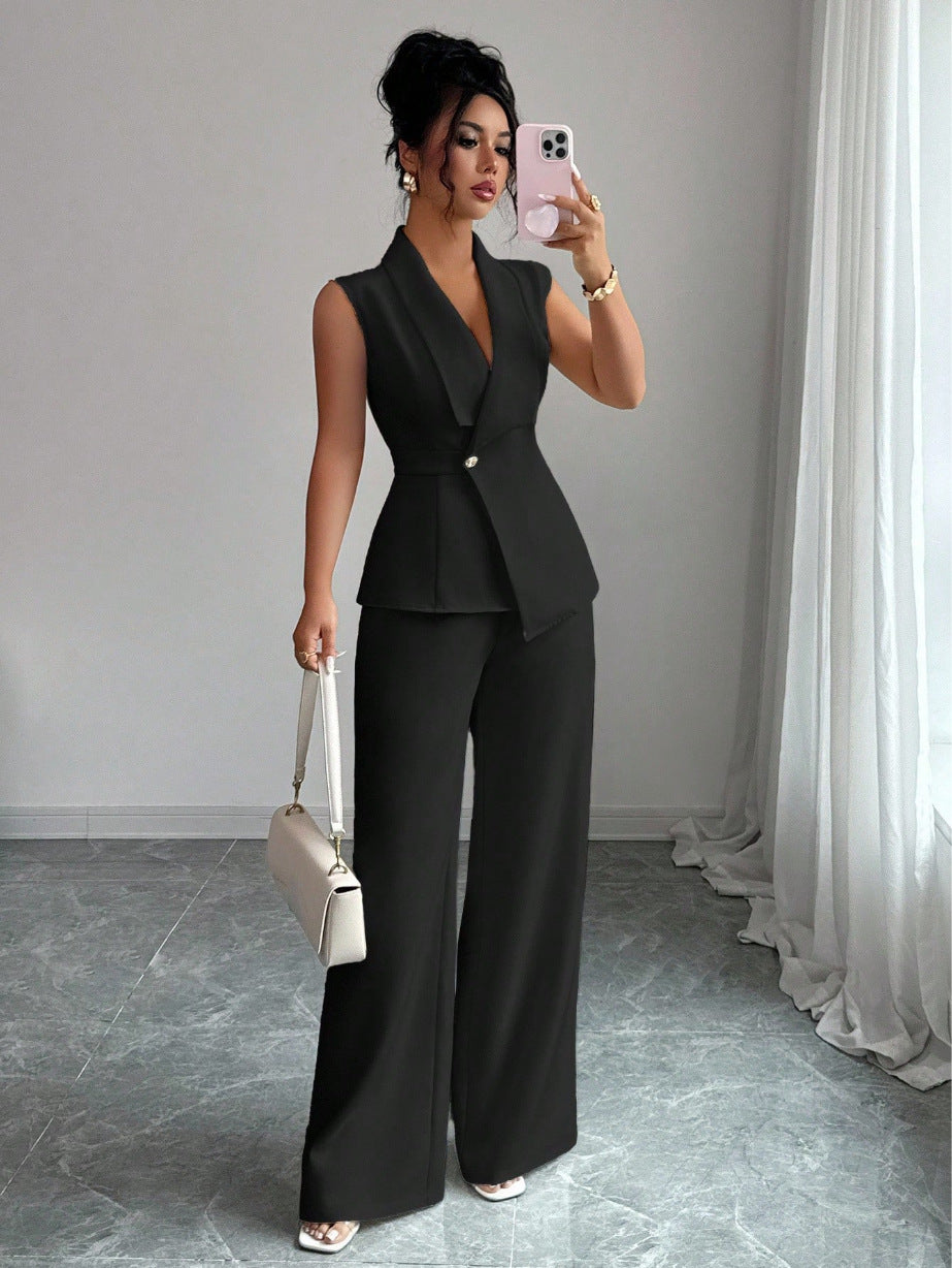 Ensemble Femme Chic-Coupe Élégant & Moderne Aicha Royale