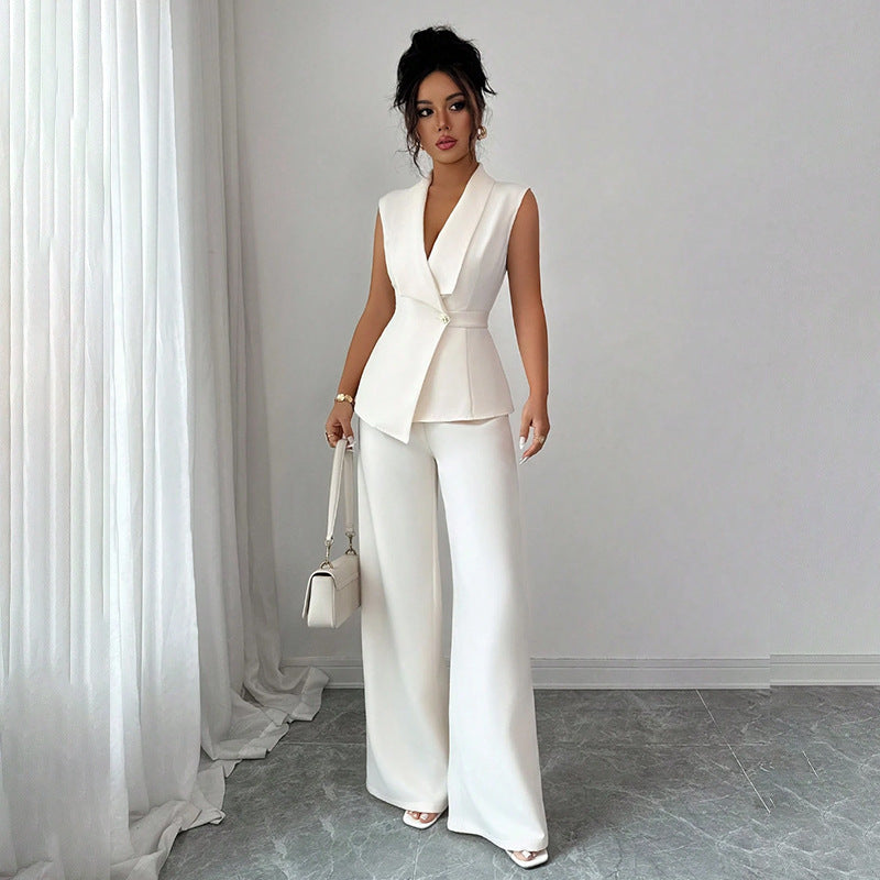Ensemble Femme Chic-Coupe Élégant & Moderne Aicha Royale
