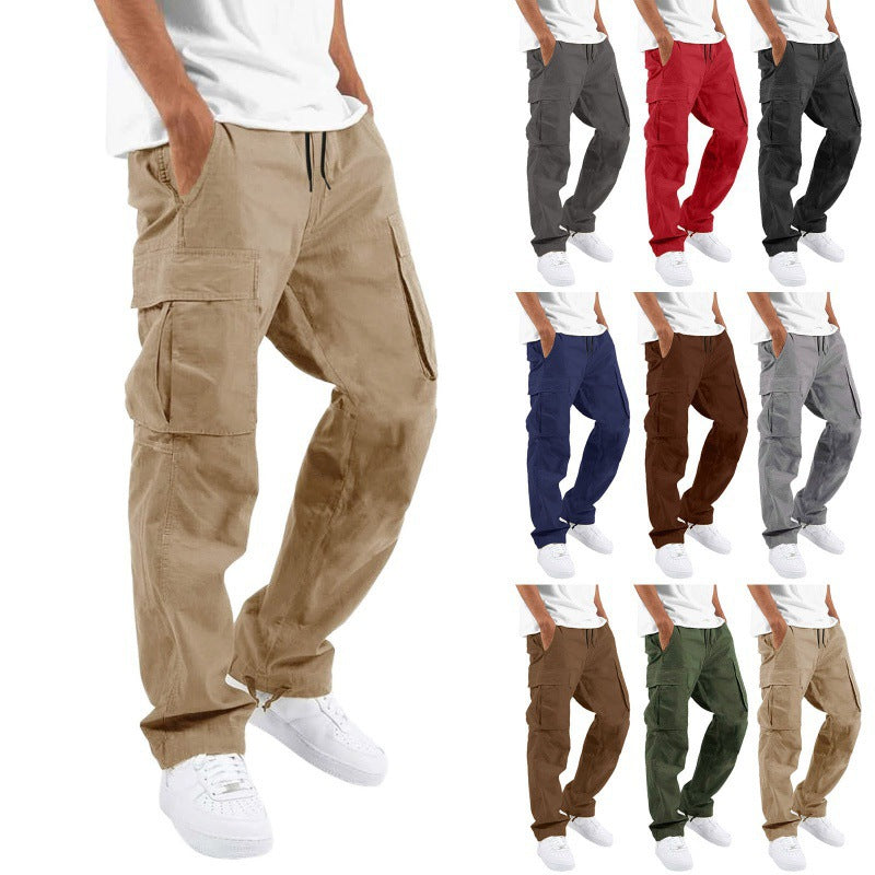 Pantalon Cargo Homme Multi-Poches-Style Casual & Confort Premium Aicha Royale