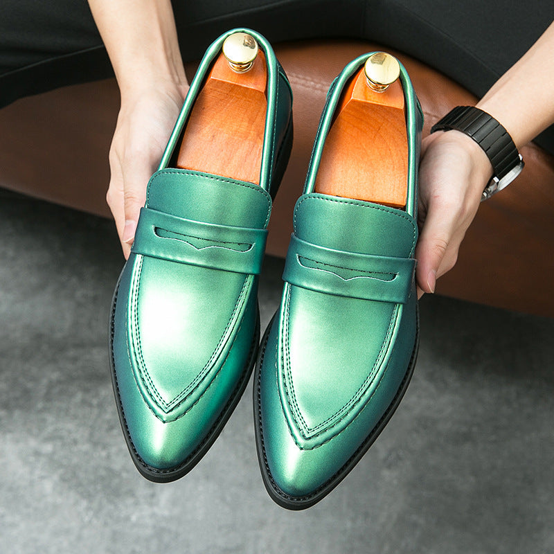 Mocassins Royal Gold - Élégance Luxe à Bout Pointu - Aicha Royal