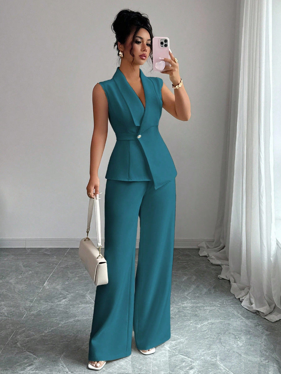 Ensemble Femme Chic-Coupe Élégant & Moderne Aicha Royale
