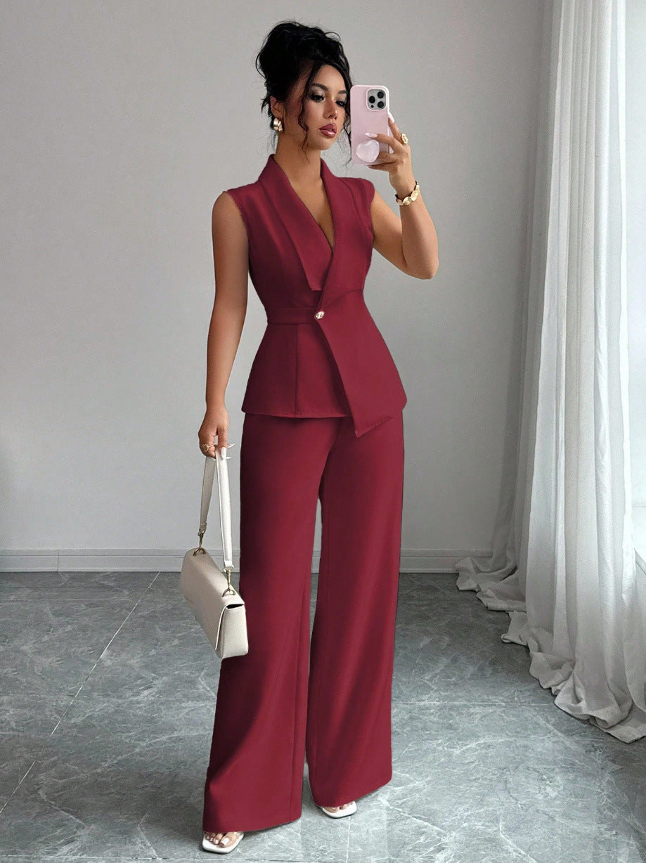 Ensemble Femme Chic-Coupe Élégant & Moderne Aicha Royale