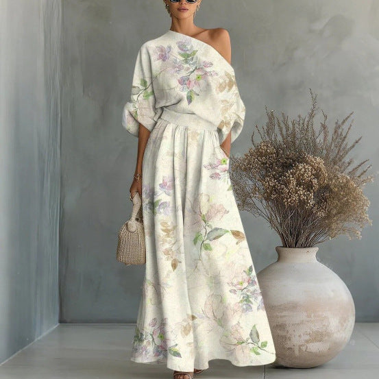 Robe Longue FemmStyle Bohème & Élégant Aicha Royale