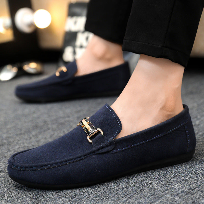 Mocassins Homme Élégants-Chaussures Confort Respirantes Style Luxe