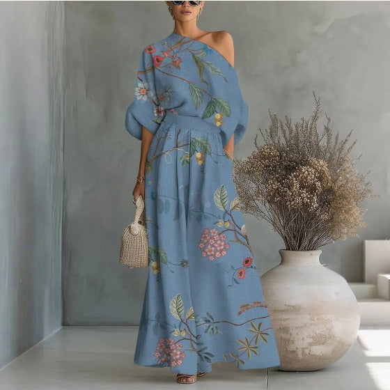 Robe Longue FemmStyle Bohème & Élégant Aicha Royale