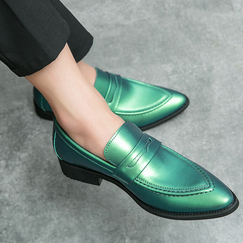Mocassins Royal Gold - Élégance Luxe à Bout Pointu - Aicha Royal