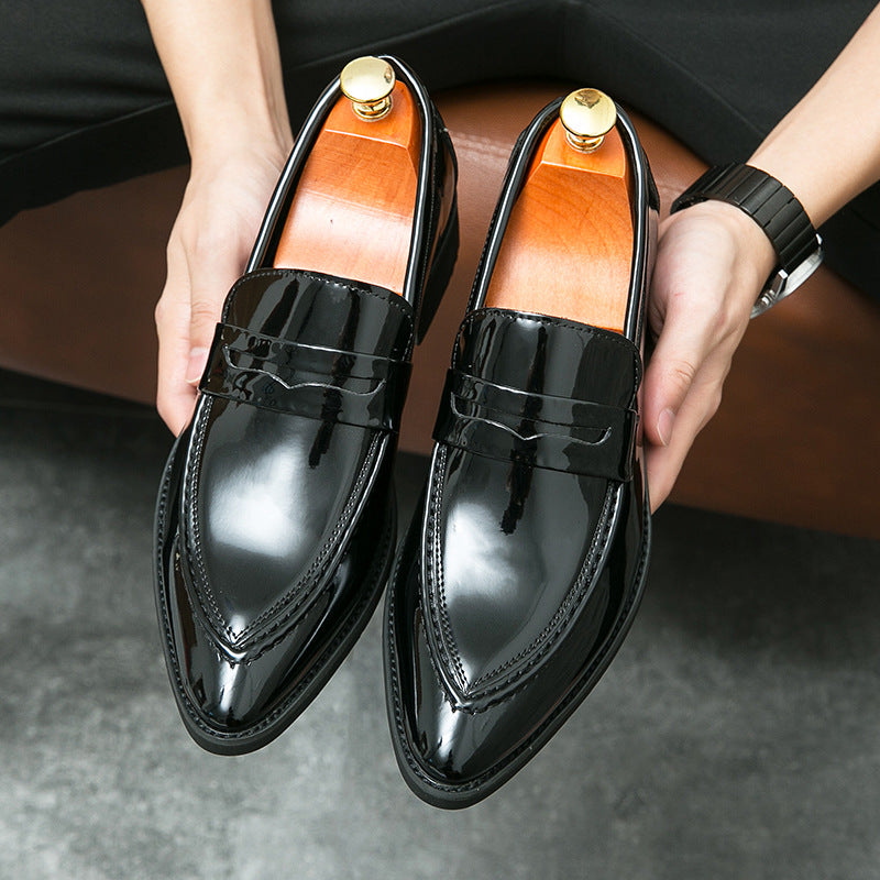 Mocassins Royal Gold - Élégance Luxe à Bout Pointu - Aicha Royal