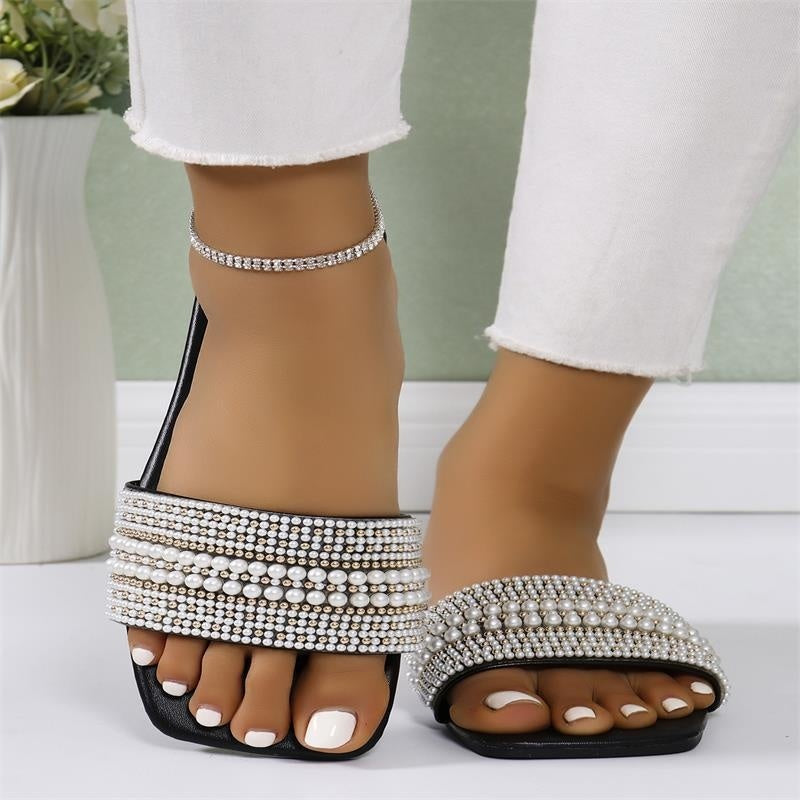 Sandales Plates Femme Élégantes-Confort & Style Été