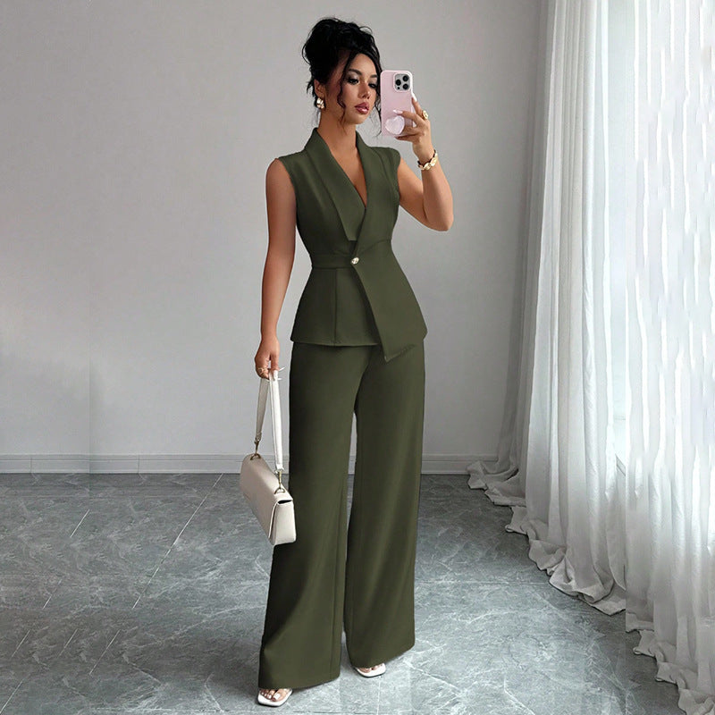 Ensemble Femme Chic-Coupe Élégant & Moderne Aicha Royale