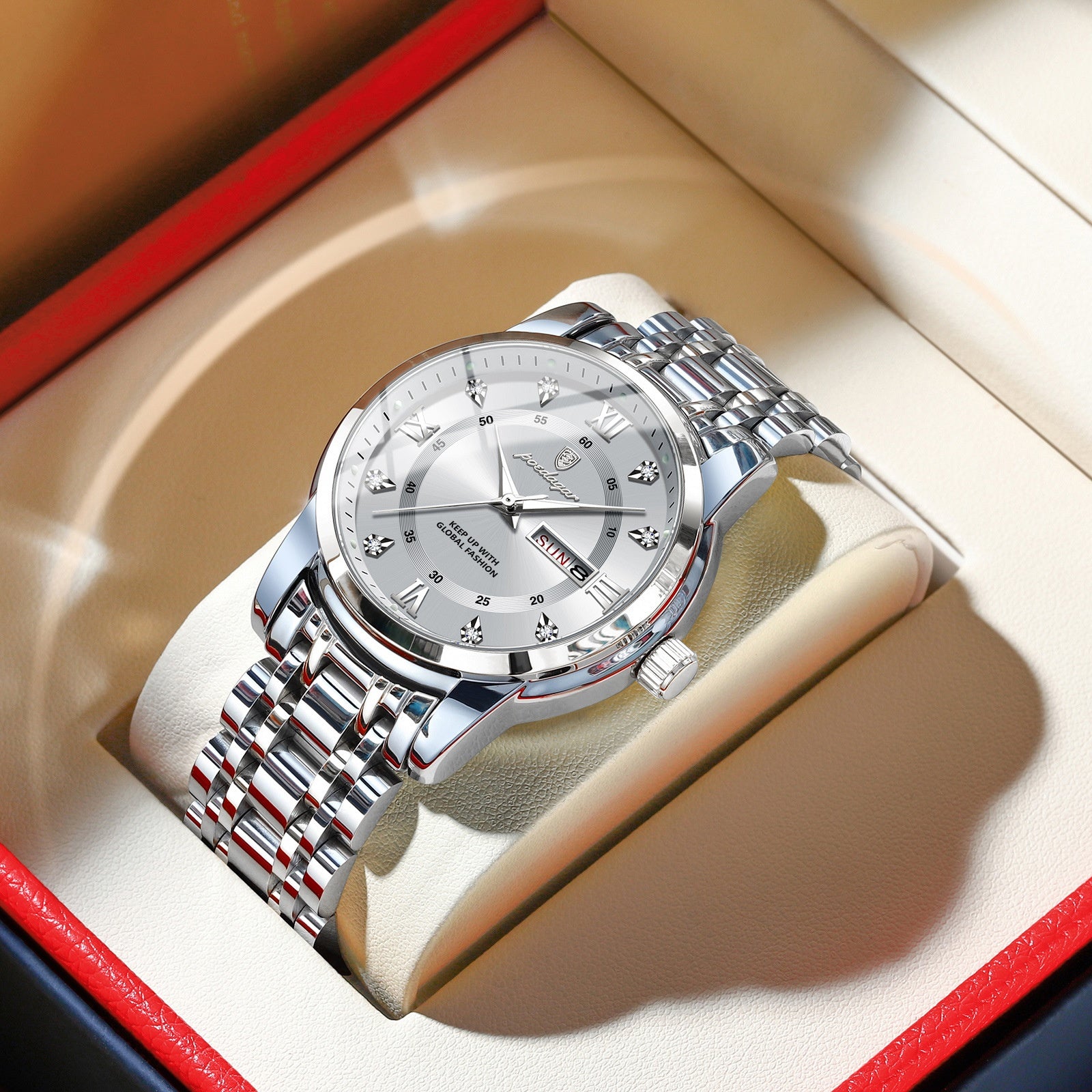 Montre Homme Luxe - Design Élégant & Résistant a L'Eau Aicha Royale