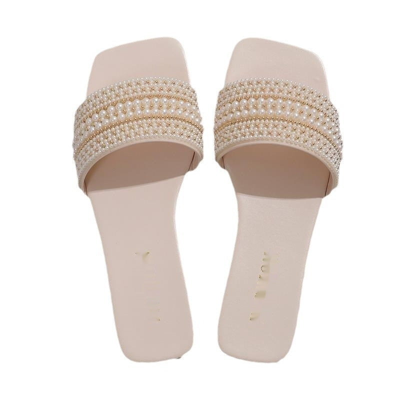 Sandales Plates Femme Élégantes-Confort & Style Été