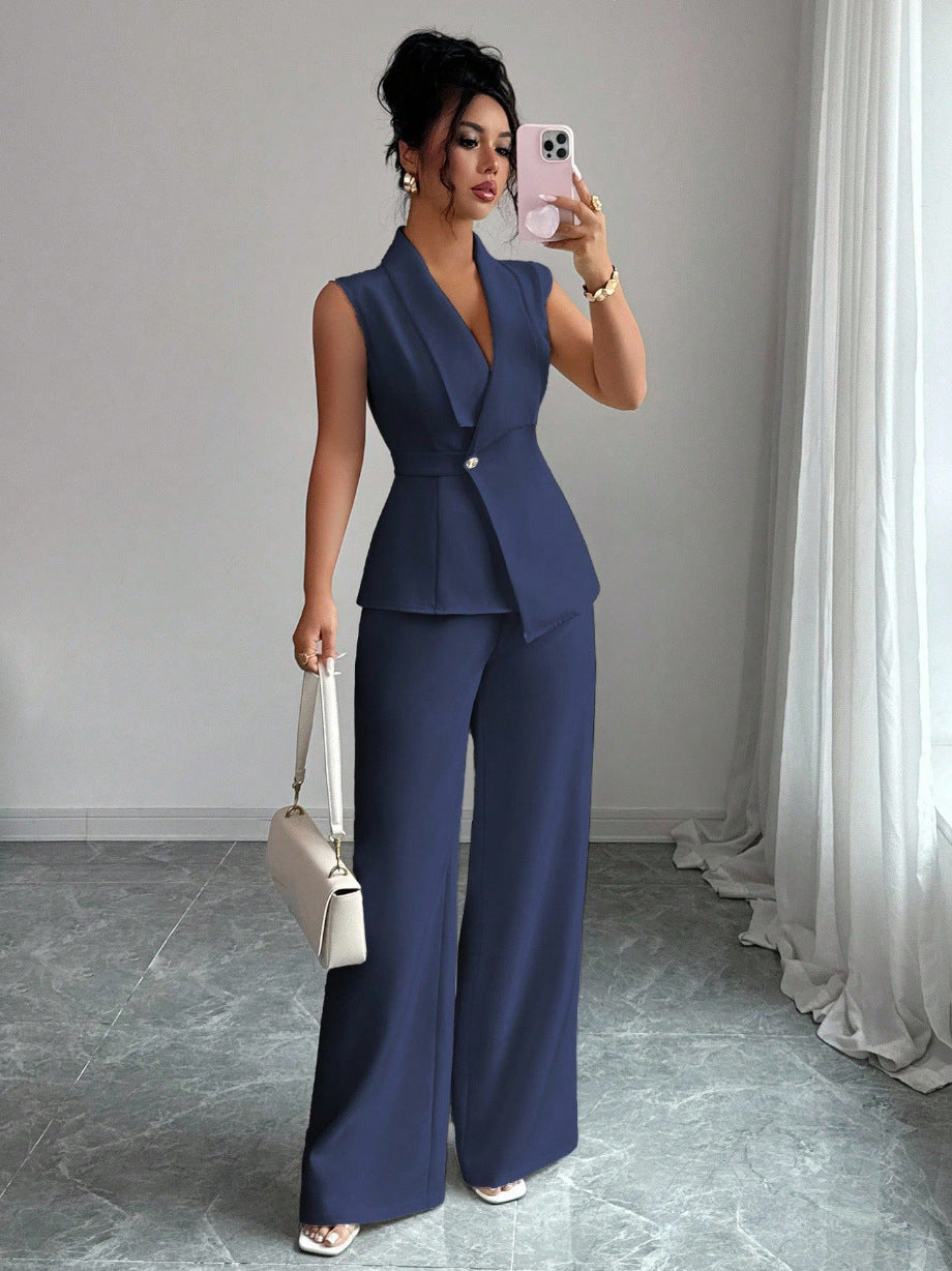 Ensemble Femme Chic-Coupe Élégant & Moderne Aicha Royale